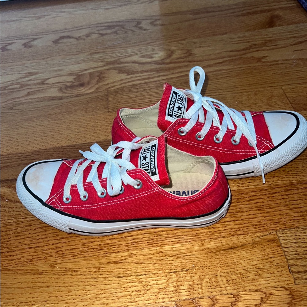 Red Converse - Picture 2 of 4